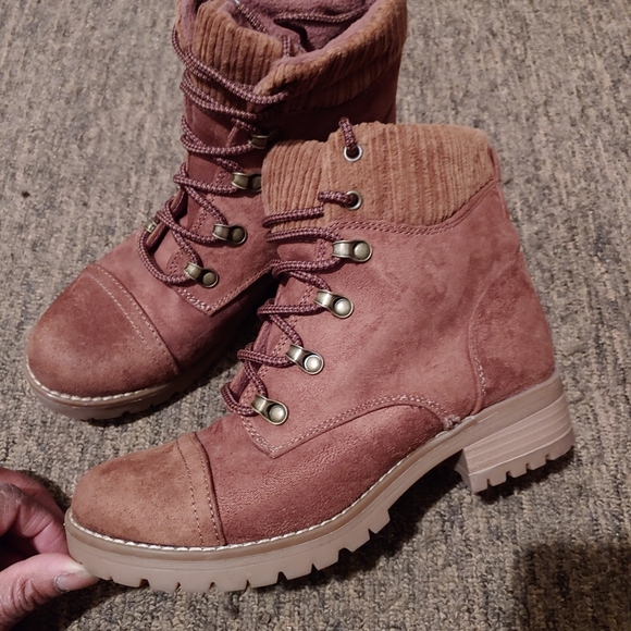 Target Lug Sole Ankle Boots 